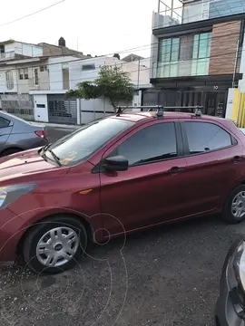 Ford Figo Hatchback Impulse A/A usado (2017) color Rojo Rubi precio $125,000