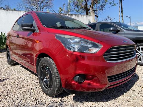 Ford Figo Hatchback IMPULSE TA A/A 5 PUERTAS usado (2017) color Rojo precio $129,999