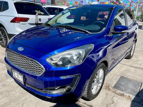 Ford Figo Sedan Titanium Aut usado (2019) color Azul precio $229,999