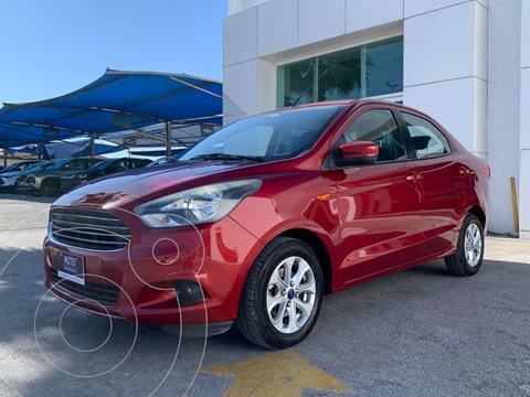 Ford Figo Sedan Titanium Aut usado (2018) color Rojo Rubi financiado en mensualidades(enganche $56,250 mensualidades desde $5,690)