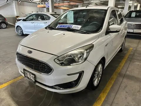 Ford Figo Sedan Titanium Aut usado (2019) color Blanco financiado en mensualidades(enganche $51,800 mensualidades desde $7,092)