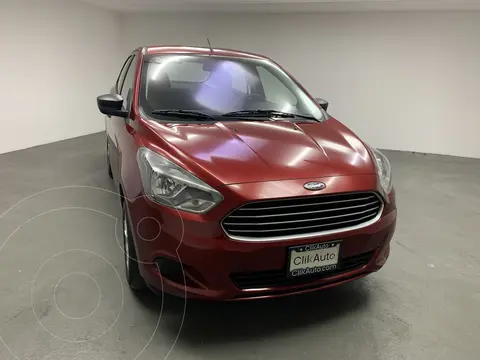 Ford Figo Sedan Energy usado (2018) color Rojo financiado en mensualidades(enganche $43,000 mensualidades desde $5,500)