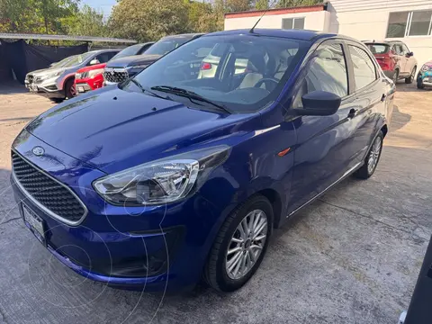 Ford Figo Sedan Energy usado (2021) color Azul financiado en mensualidades(enganche $28,380 mensualidades desde $5,491)