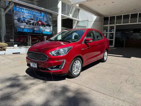 Ford Figo Sedan Titanium Aut usado (2020) color Rojo precio $209,500