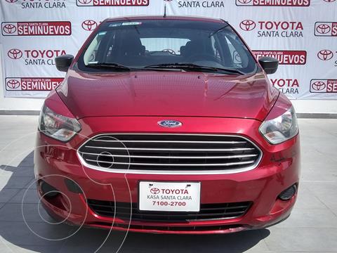 Ford Figo Sedan Impulse A/A usado (2017) color Rojo precio $130,000