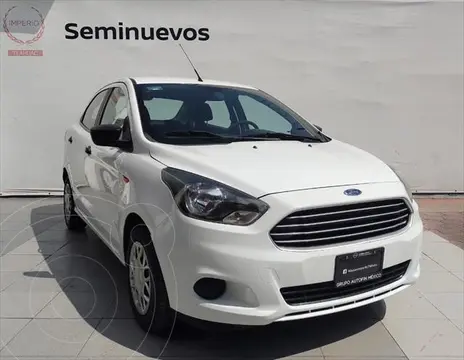 Ford Figo Sedan Impulse A/A usado (2018) color Blanco precio $166,000