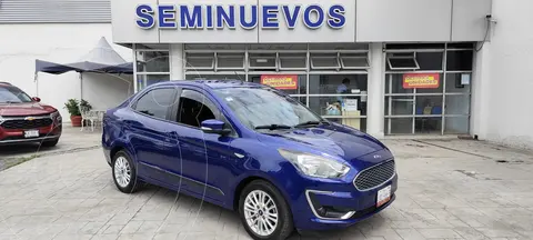 Ford Figo Sedan Titanium Aut usado (2019) color Azul financiado en mensualidades(enganche $54,183 mensualidades desde $7,418)