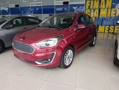 Ford Figo Sedan Titanium Aut usado (2020) color terracota precio $210,000