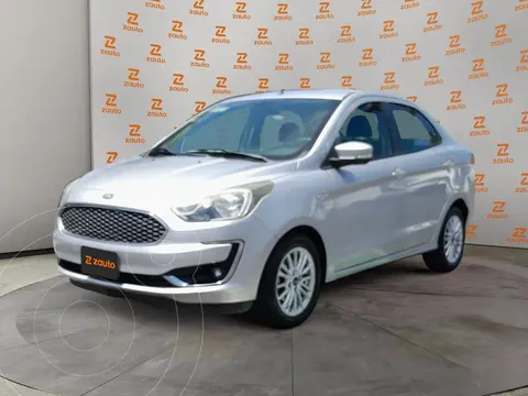 Ford Figo Sedan Titanium Aut usado (2019) color Plata precio $215,000