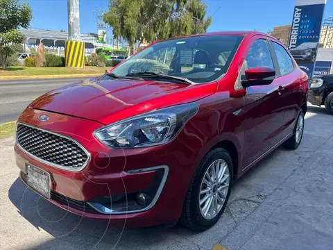 Ford Figo Sedan Titanium Aut usado (2019) color Rojo precio $198,000