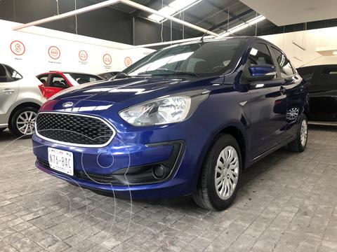 Ford Figo Sedan Impulse usado (2019) color Azul financiado en mensualidades(enganche $37,000 mensualidades desde $4,136)