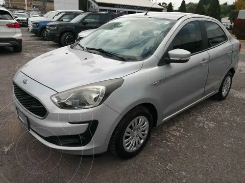 Ford Figo Sedan Impulse A/A usado (2019) color Plata precio $189,000