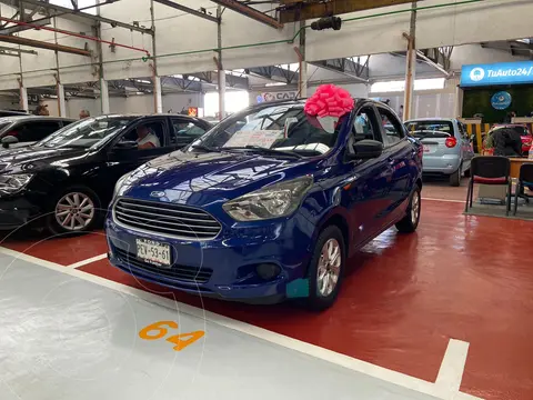 Ford Figo Sedan Energy usado (2018) color Azul financiado en mensualidades(enganche $40,000 mensualidades desde $4,200)