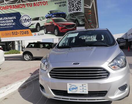 Ford Figo Sedan Impulse A/A usado (2017) color Plata precio $170,000