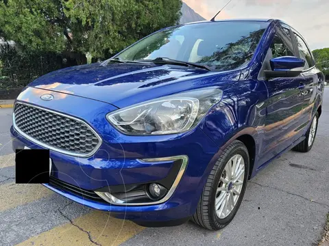 Ford Figo Sedan Titanium Aut usado (2021) color Azul financiado en mensualidades(enganche $30,000)