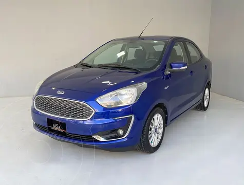 Ford Figo Sedan Titanium Aut usado (2021) color Azul precio $189,000