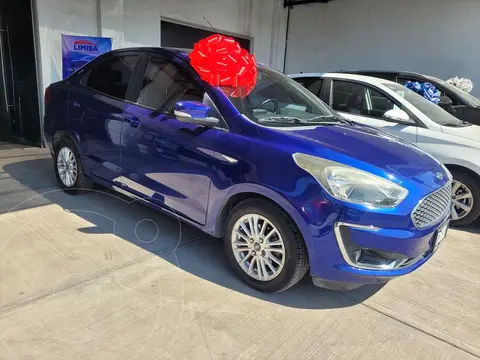 Ford Figo Sedan TITANIUM TA 4PTAS 1.5L usado (2020) color Azul Marino precio $230,000