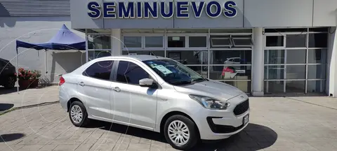 Ford Figo Sedan Impulse A/A usado (2019) color Plata Estelar precio $190,000