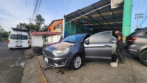 Ford Figo Sedan Titanium Aut usado (2019) color Gris precio $148,000