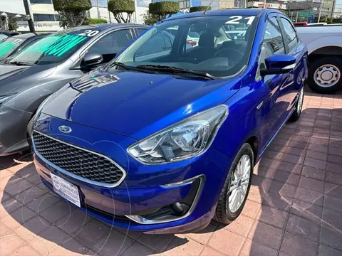 Ford Figo Sedan Titanium Aut usado (2021) color Azul Elctrico precio ...