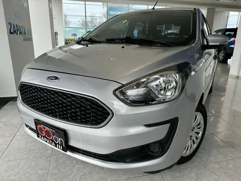 Ford Figo Sedan Impulse A/A usado (2019) color plateado financiado en mensualidades(enganche $55,862 mensualidades desde $4,272)