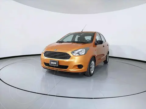 Ford Figo Sedan Impulse Aut A/A usado (2016) color Naranja precio $150,999