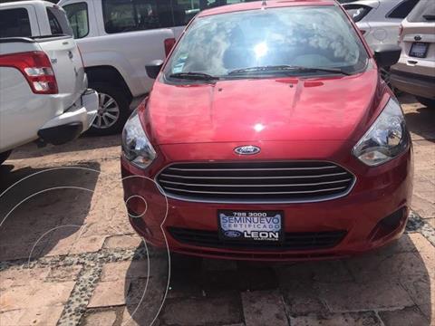 Ford Figo Sedan Impulse A/A usado (2017) color Rojo precio $169,000
