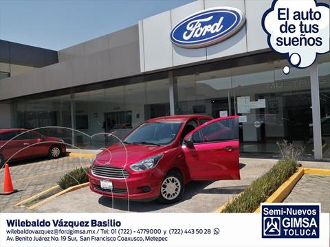 Ford Figo Sedan Impulse A/A usado (2017) color Rojo precio $122,000