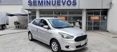 Ford Figo Sedan Titanium Aut usado (2017) color Plata Estelar precio $165,000