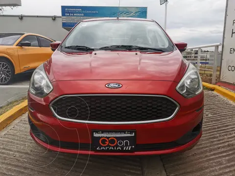 Ford Figo Sedan Impulse A/A usado (2019) color Rojo financiado en mensualidades(enganche $48,750 mensualidades desde $5,086)