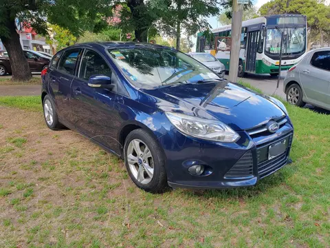 Ford Focus 5P 1.6L S usado (2014) color Azul precio $3.400.000