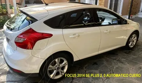 Ford Focus 5P 2.0L SE Plus Aut usado (2014) color Blanco precio $3.100.000