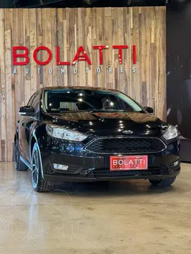 Ford Focus FOCUS L/16 1.6 5 P S usado (2018) color Negro precio $19.500.000