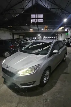 Ford Focus 5P 1.6L S usado (2018) color Gris precio $18.500.000
