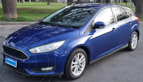 Ford Focus 5P 1.6L S usado (2016) color Azul precio $16.500.000