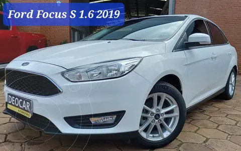 Ford Focus 5P 1.6L S usado (2019) color Blanco precio $4.800.000