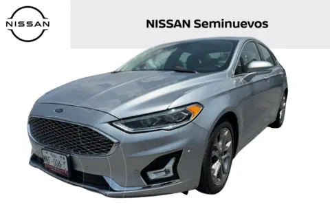 Ford Fusion Titanium usado (2020) color Plata precio $325,000