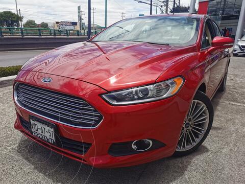 Ford Fusion SE Luxury Plus usado (2016) color Rojo Rubi precio $285,000