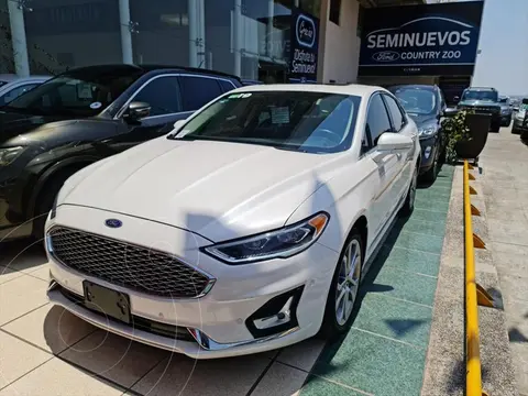 Ford Fusion Titanium usado (2019) color Blanco precio $349,000