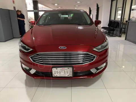 Ford Fusion Titanium Plus usado (2017) color Rojo precio $235,000