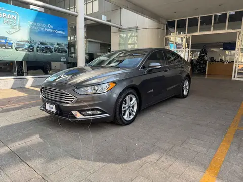 Ford Fusion SE LUX Hibrido usado (2018) color Gris precio $227,000