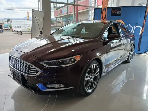 Ford Fusion Titanium usado (2017) color Rojo precio $255,000
