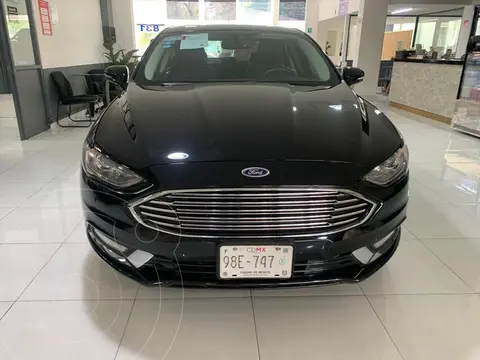 Ford Fusion SE LUX Hibrido usado (2018) color Negro precio $190,000
