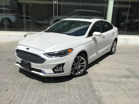 Ford Fusion Titanium usado (2019) color Blanco precio $320,000