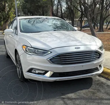 Ford Fusion Titanium Plus usado (2017) color Blanco precio $189,900
