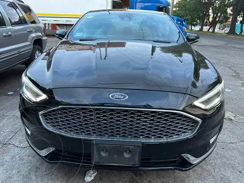 Ford Fusion Titanium usado (2019) color Negro Profundo financiado en mensualidades(enganche $80,000 mensualidades desde $11,520)
