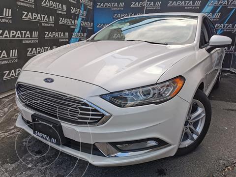 Ford Fusion SE Hibrido usado (2018) color Blanco Oxford precio $375,000