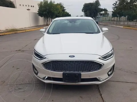 Ford Fusion Titanium usado (2020) color Blanco precio $314,900