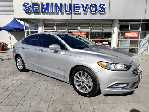 Ford Fusion SE Hibrido usado (2017) color Plata Estelar financiado en mensualidades(enganche $69,455 mensualidades desde $8,220)