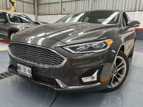 Ford Fusion Titanium usado (2019) color Gris precio $350,000